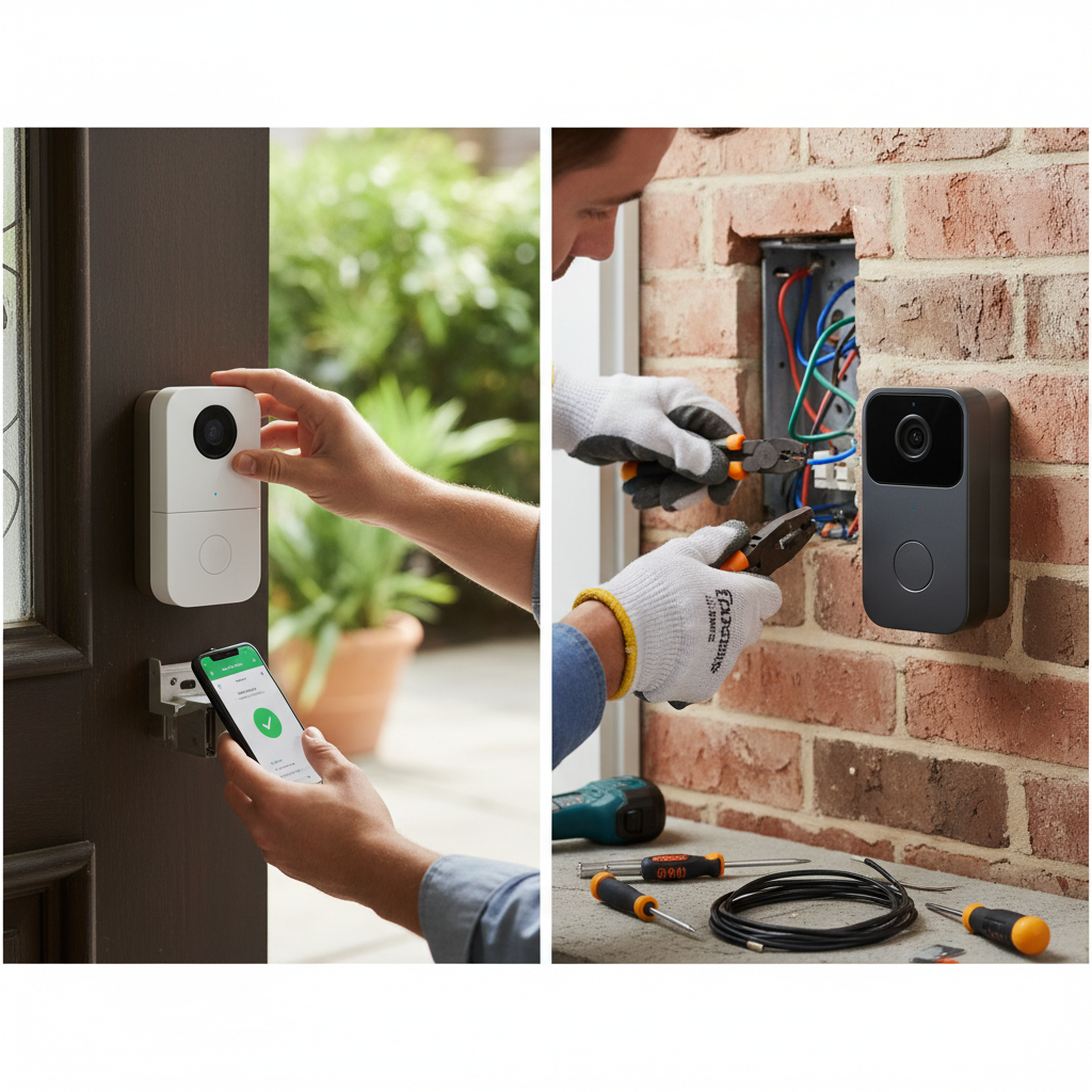Wired vs. Wireless Video Doorbells: Which Installs Easier?